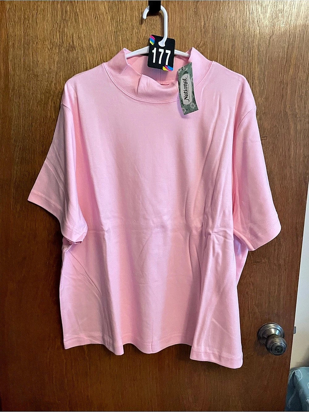 A New Day Short Sleeve Top in Pink Size 3X NWT